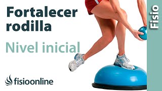 Ejercicios para fortalecer la rodilla  Nivel de recuperación inicial [upl. by Aiynot]