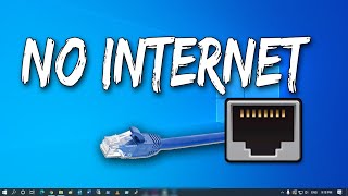 How To Fix LAN Wired Connected But No Internet Access in Windows 10 Solved [upl. by Iroak]