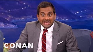 Aziz Ansari Knows How To Handle Bullies  CONAN on TBS [upl. by Garrity]