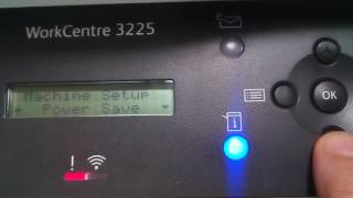 Xerox WC 3225 startup report print disable [upl. by Rodablas]