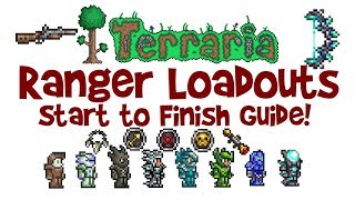 Best Terraria Ranger Loadout Guide Class Weapons Armor amp Accessories [upl. by Eninnaj891]