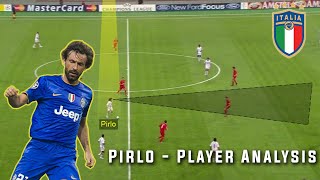 Andrea Pirlo  Player Analysis  The Best Deeplying PlayMaker [upl. by Orazal]