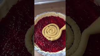 Tarte amandes framboises [upl. by Nosnej]