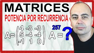 ❇️ MATRIZ CÍCLICA Elevada CUALQUIER NÚMERO ❇️ Potencia RecurrenciaPAU 2025 [upl. by Jabon]