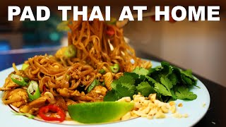 Pad Thai  Simple nowok recipe cooks in 3 minutes [upl. by Suivatco]