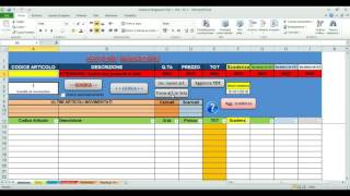 Tutorial Gestione Magazzino Excel v Full [upl. by Aciemaj422]