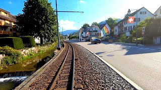 ★ 🇨🇭Cab ride Liestal  Waldenburg Switzerland 082019 Soon part of history [upl. by Jovita]