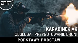 Jak Obsługiwać Karabinek AK Obsługa i przygotowanie AK do strzelania SPP 11 AK47 AKM Helpup [upl. by Seltzer]