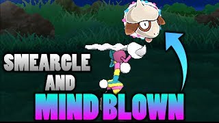 What Does Smeargle Look Like Using Blacephalons Mind Blown Attack In Pokemon Ultra Sun and Moon [upl. by Nyrual378]