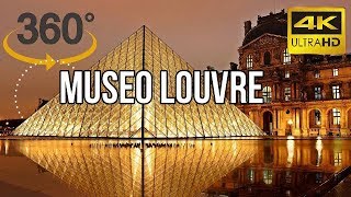 4K MUSEO DEL LOUVRE 360º PARÍS [upl. by Radman]