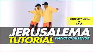 Jerusalema Dance Tutorial  Step by step [upl. by Januarius]