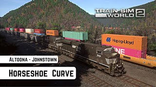 TSW2 Horseshoe Curve  First look amp Overview [upl. by Sacksen]