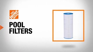 Pool Filters Buying Guide  The Home Depot [upl. by Nirual664]