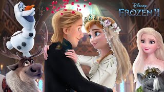 Frozen 2 Anna and Kristoff get married Queen Anna and King Kristoff ❤️🦌 Frozen 2  Alice Edit [upl. by Nnaeilsel]