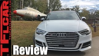 2017 Audi S3 First Drive Review Fast Things Come in Small Packages [upl. by Yauq]