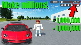 How To Make Millions  Roblox Greenville [upl. by Ellirehs]