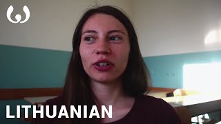 WIKITONGUES Erika speaking Lithuanian [upl. by Stilu35]