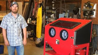 Testing Out the Harbor Freight 40 lb Blast Cabinet [upl. by Slavic707]