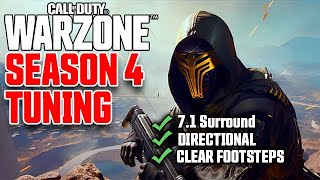 Warzone Audio Masterclass  Season 4 Ranked Audio Settings [upl. by Georgy]