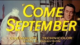 Come September1961 The Rock Hudson and Gina Lollobrigida Chemistry [upl. by Pastelki175]