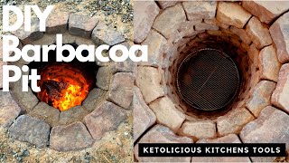 HOW TO MAKE A BACKYARD BRICK BARBACOABARBECUE PIT Weekend project [upl. by Vola]