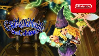 GrimGrimoire OnceMore  Academy Trailer  Nintendo Switch [upl. by Eigna]