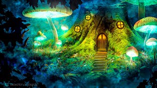 Enchanted Forest Ambience 🍄✨ Magical Fairy Ambience Sounds amp Mystical Meditation Music 🌲🎧 10 Hours [upl. by Malkah]