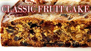 Professional Baker Teaches You How To Make FRUIT CAKE [upl. by Iahcedrom779]