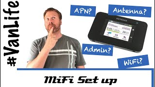 4G LTE MiFi Mobile Internet  Step by Step set up  RV Campervan Motorhome [upl. by Idorb]