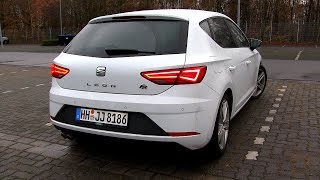 2019 Seat Leon FR 15 TSI DSG 150 HP TEST DRIVE [upl. by Nelak]