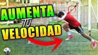 AUMENTA TU VELOCIDAD Y AGILIDAD EN EL FÚTBOL CON ESTOS EJERCICIOS Entrenamiento de fútbol [upl. by Nnayt]