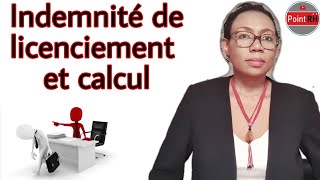 Licenciement pour inaptitude  Indemnités [upl. by Ydne]