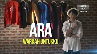 Ara AF2016  WarkahUntukku 📝 [upl. by Jochbed]