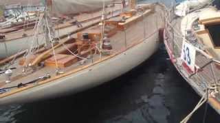 33 beautiful classic yachts at Les Voiles de St Tropez [upl. by Zeculon]