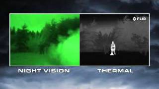 Night Vision versus Thermal Imaging [upl. by Haridan768]