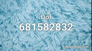 Oof Roblox ID  Roblox Music Code [upl. by Zola]