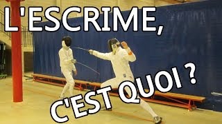 Lescrime cest quoi   Sportclap [upl. by Hannazus429]