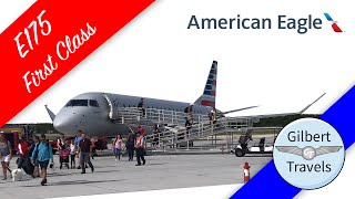 American Airlines Eagle E175 First Class Republic Airways Flight Review to Key West [upl. by Jasmina]