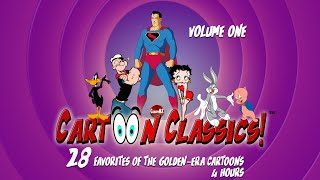 Cartoon Classics  28 Favorites of The Golden Era Cartoons  Volume 1 [upl. by Pendleton]