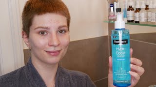 How to use the Neutrogena Hydro Boost Water Gel Cleanser  Full Demonstration [upl. by Tasha]