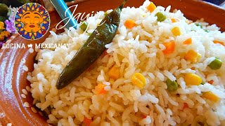 Arroz Blanco Mexicano [upl. by Weirick]