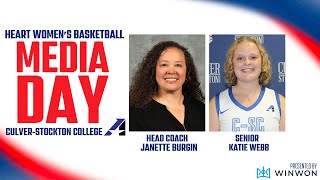 Culver Stockton College Heart Womens Basketball Media Day [upl. by Macdermot6]