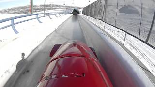 Bobsled Pilot POV Calgary [upl. by Mohammed391]