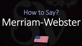 How to Pronounce Merriam Webster CORRECTLY [upl. by Anahcar]