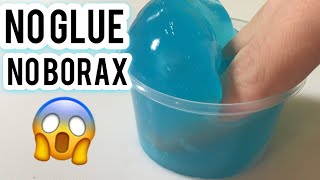 HOW TO MAKE SLIME WITHOUT GLUE WITHOUT BORAX NO GLUE  NO BORAX RECIPE EASY SLIME [upl. by Ymeraj266]