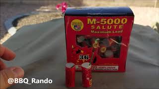 M5000 Salute Crackers  World Class Fireworks [upl. by Assenev]