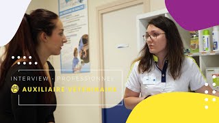 Formation Auxiliaire Vétérinaire  Linterview de Cécile Auxiliaire Vétérinaire [upl. by Bonn]