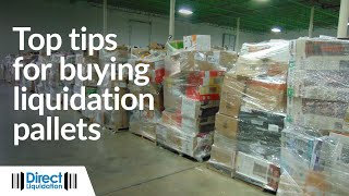 Top Tips for Buying Liquidation Pallets of Returned Merchandise [upl. by Ytteb999]