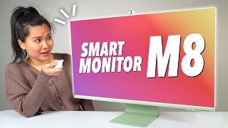 Samsung Smart Monitor M8 What Can It Actually Do [upl. by Rosene]