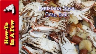 How To Boil Crabs Louisiana Style [upl. by Alrick]